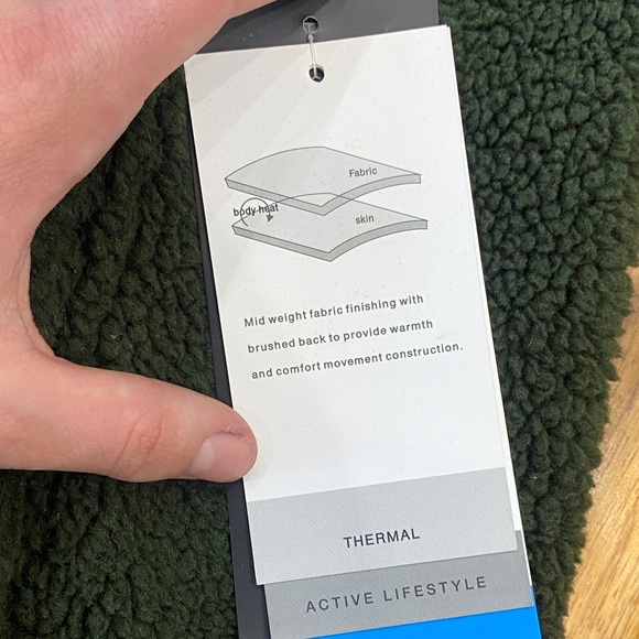 Iceburg Fleece Full-Zip Vest - Dark Green - Picture 4 of 13